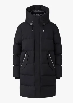 Men’s Antoine 2 In 1 Recycled Down Black Parka