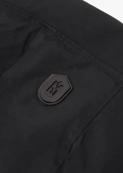 Men’s Antoine 2 In 1 Recycled Down Black Parka