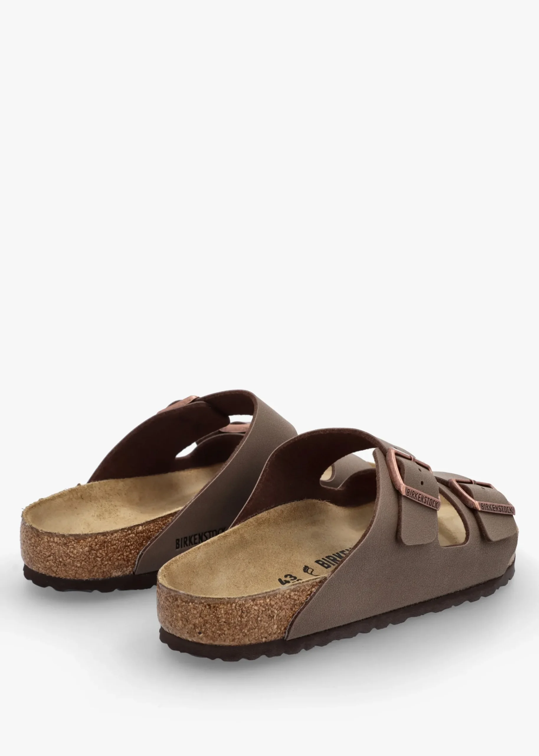 Men's Arizona Birko-Flor Mocca Two Bar Mules