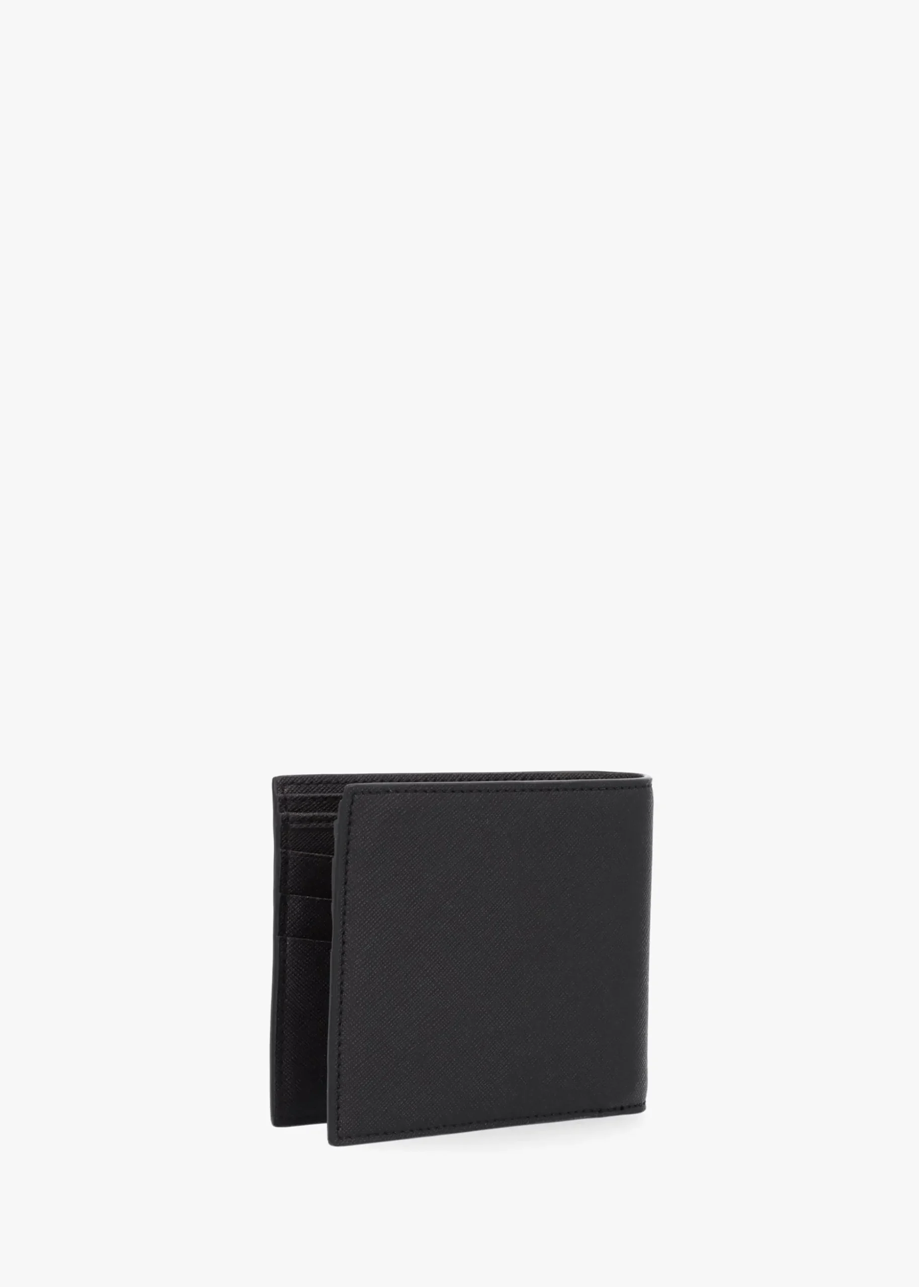 Men's Billfold Black Wallet
