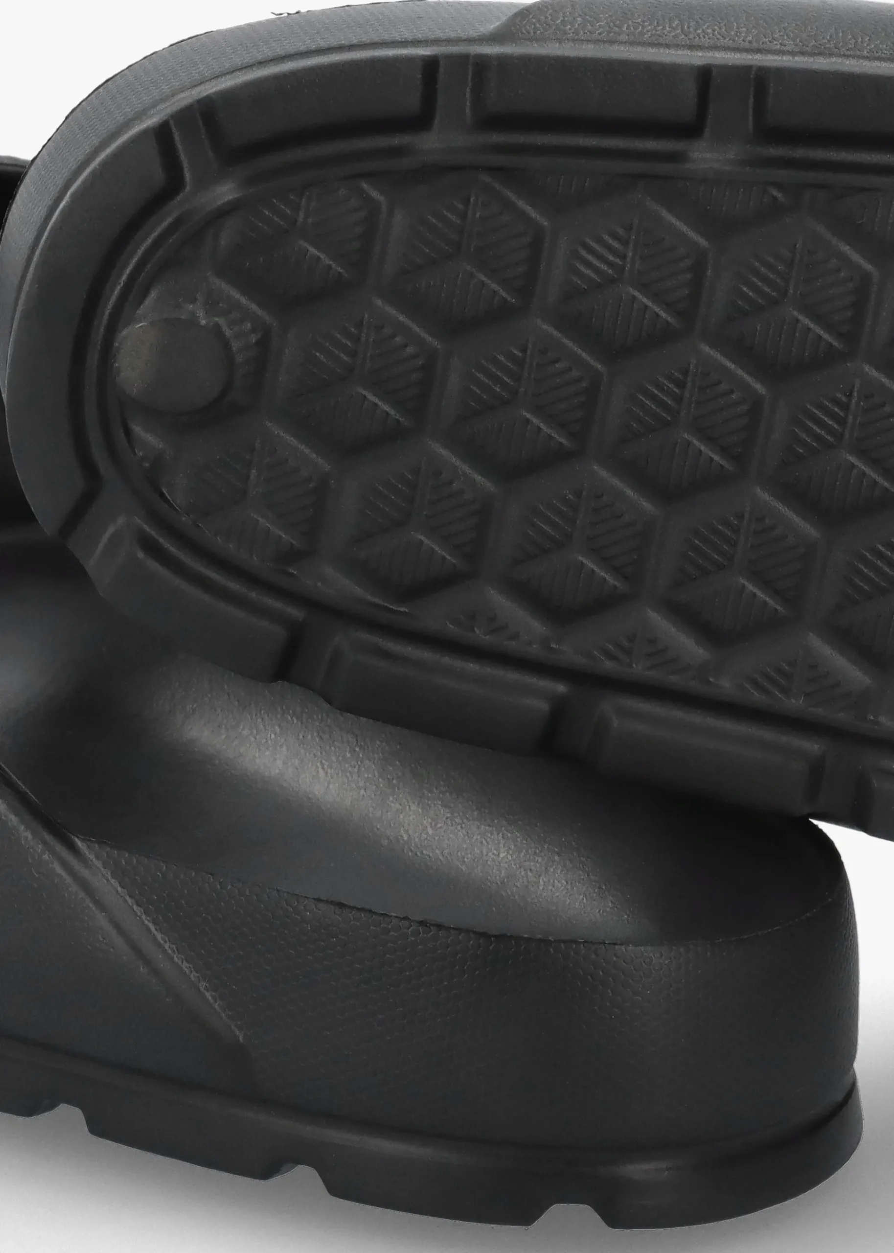 Men's Black Two Bar Mules