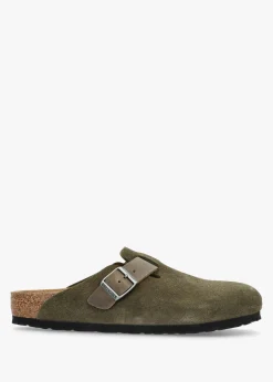 Men's Boston Thyme Suede Leather Clogs