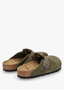 Men's Boston Thyme Suede Leather Clogs