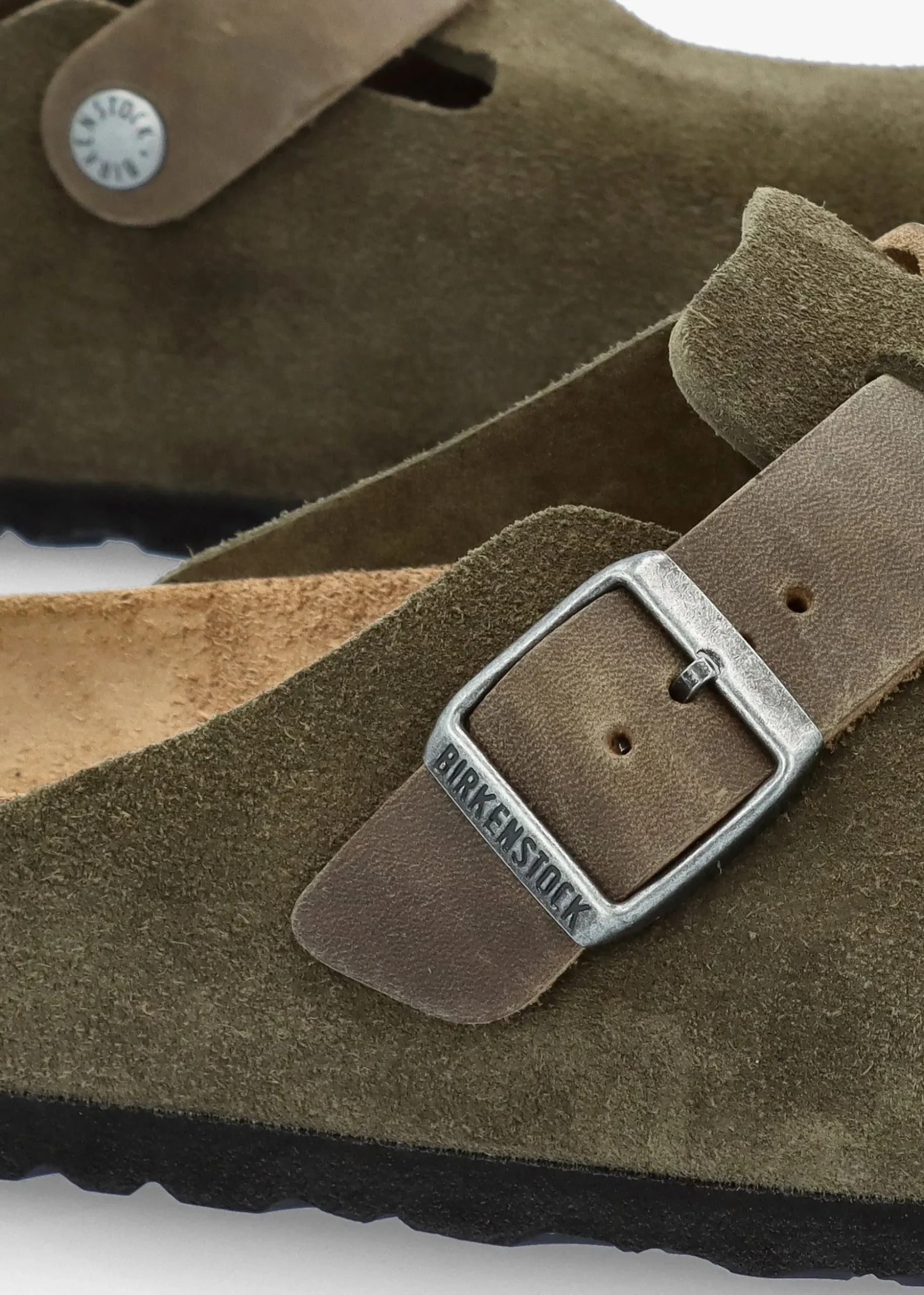 Men's Boston Thyme Suede Leather Clogs