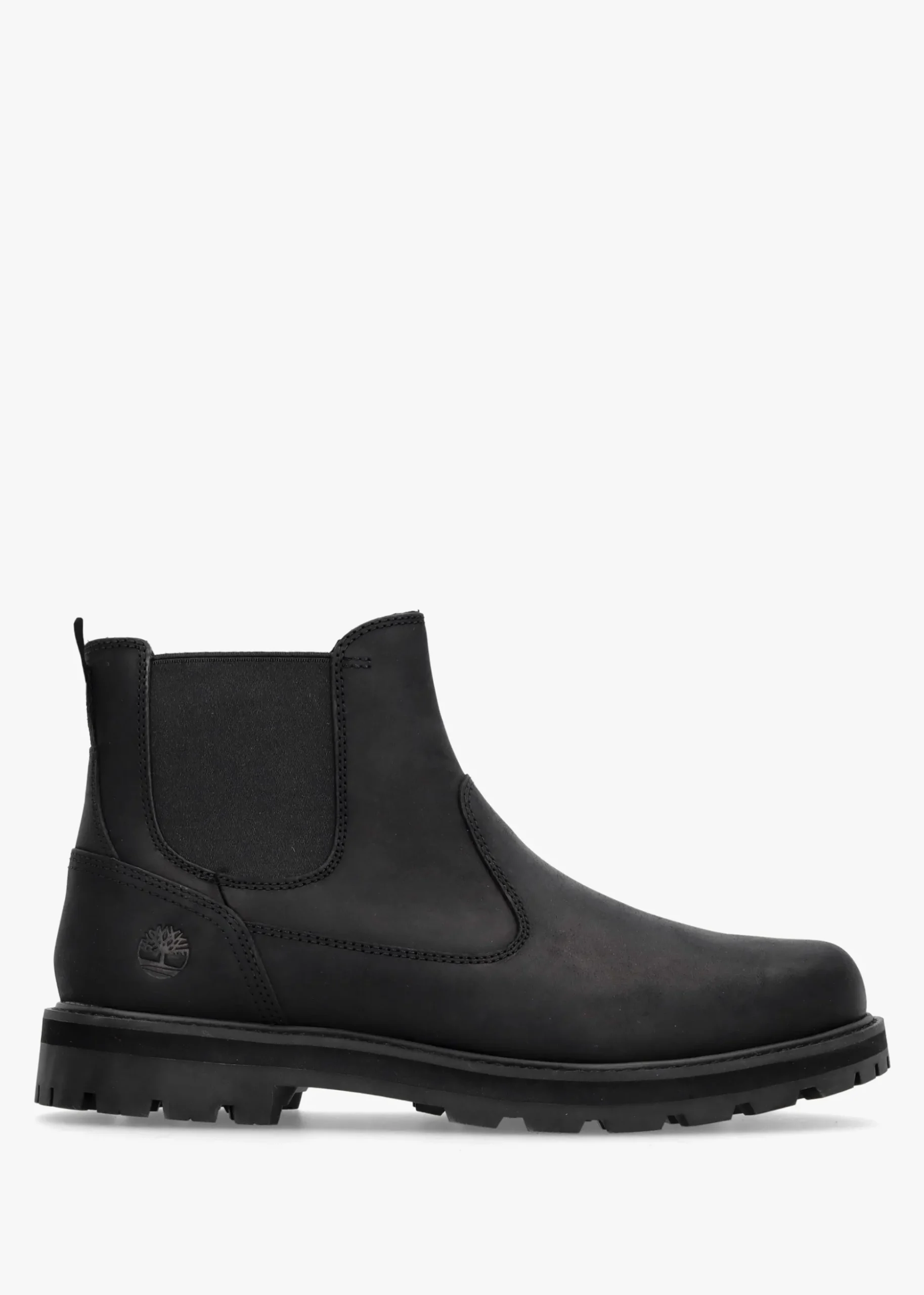 Men’s Britton Road Black Leather Chelsea Boots
