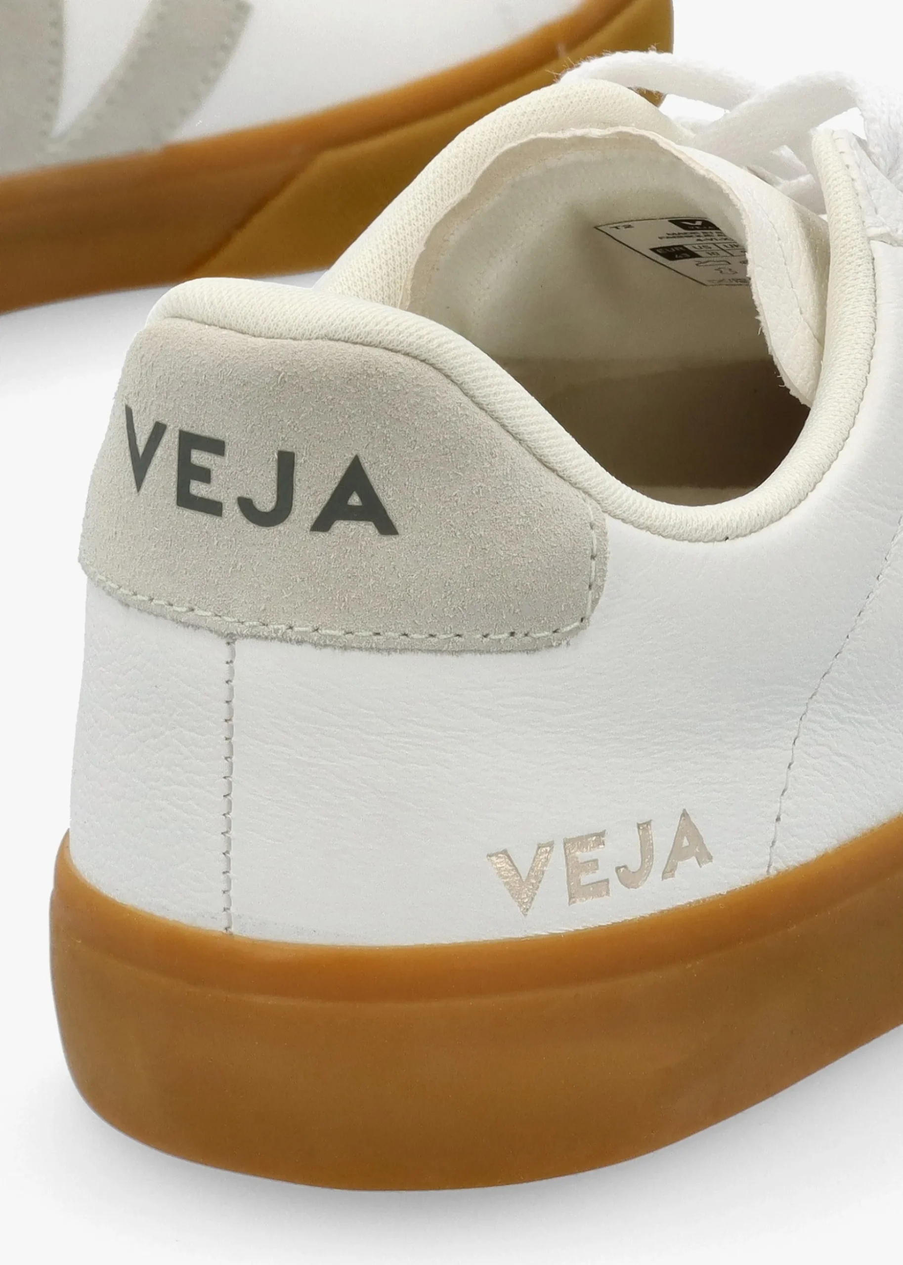 Men's Campo Chromefree Leather Extra White Natural Trainers
