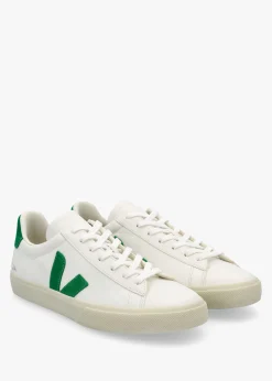 Men's Campo Chromefree Leather Extra White Emeraude Trainers