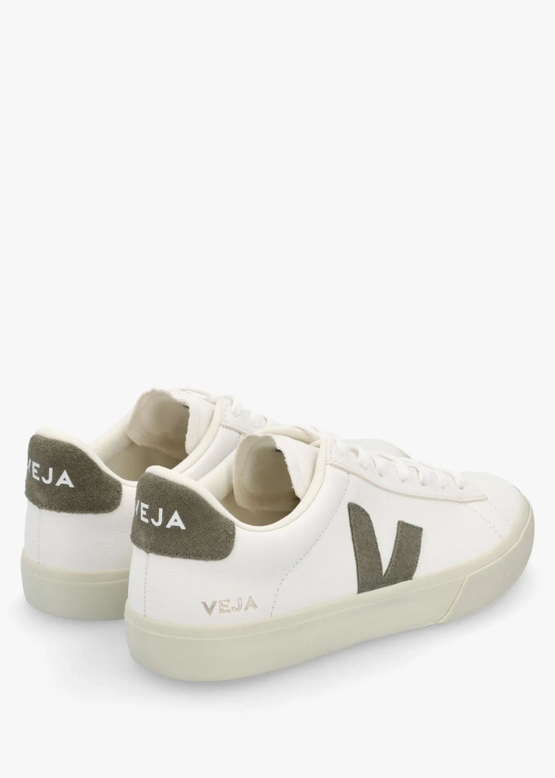 Men's Campo Chromefree Leather Extra White Khaki Trainers
