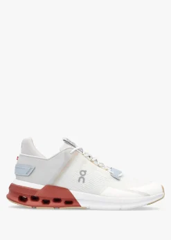 Men’s Cloudnova Flux Undyed White Auburn Trainers