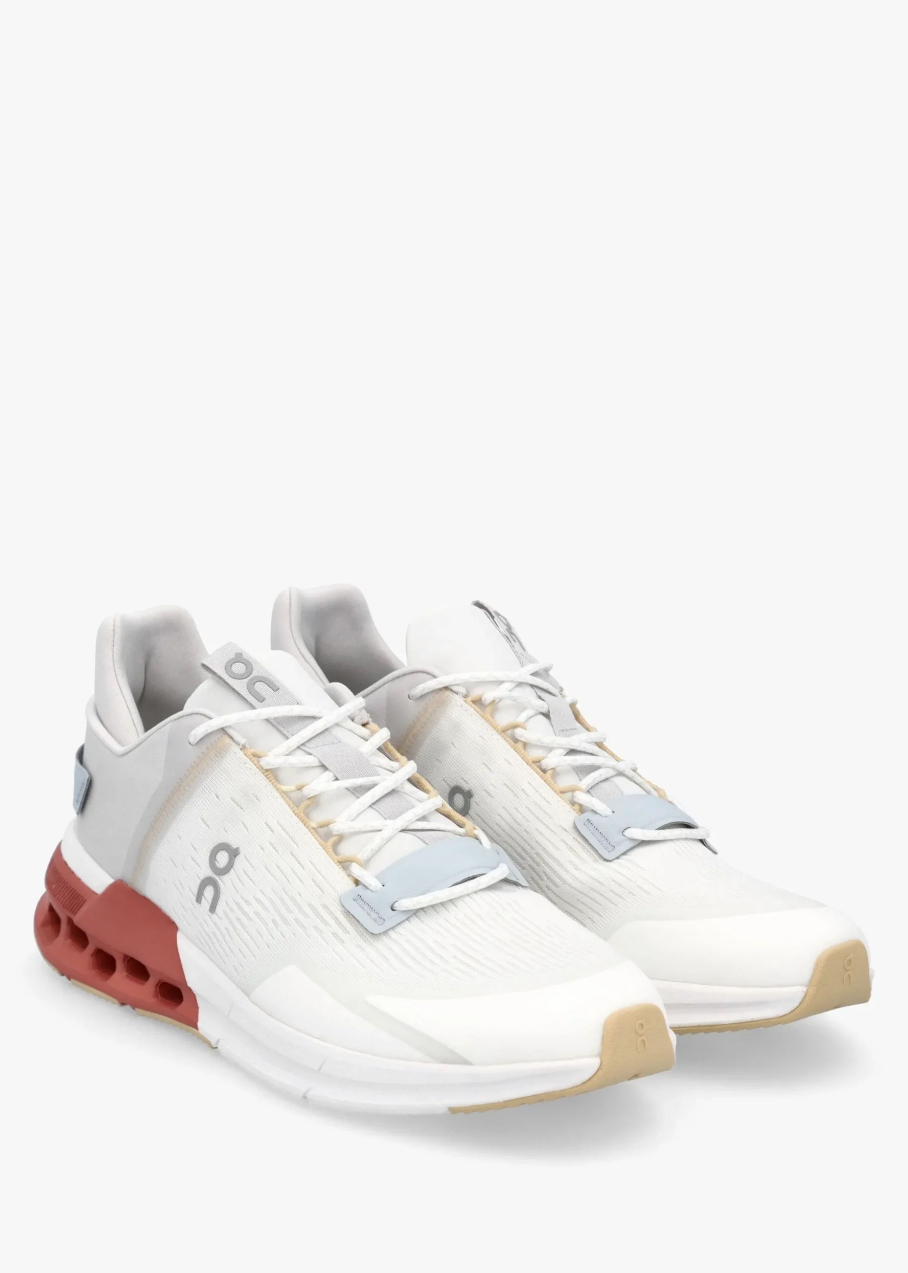 Men’s Cloudnova Flux Undyed White Auburn Trainers