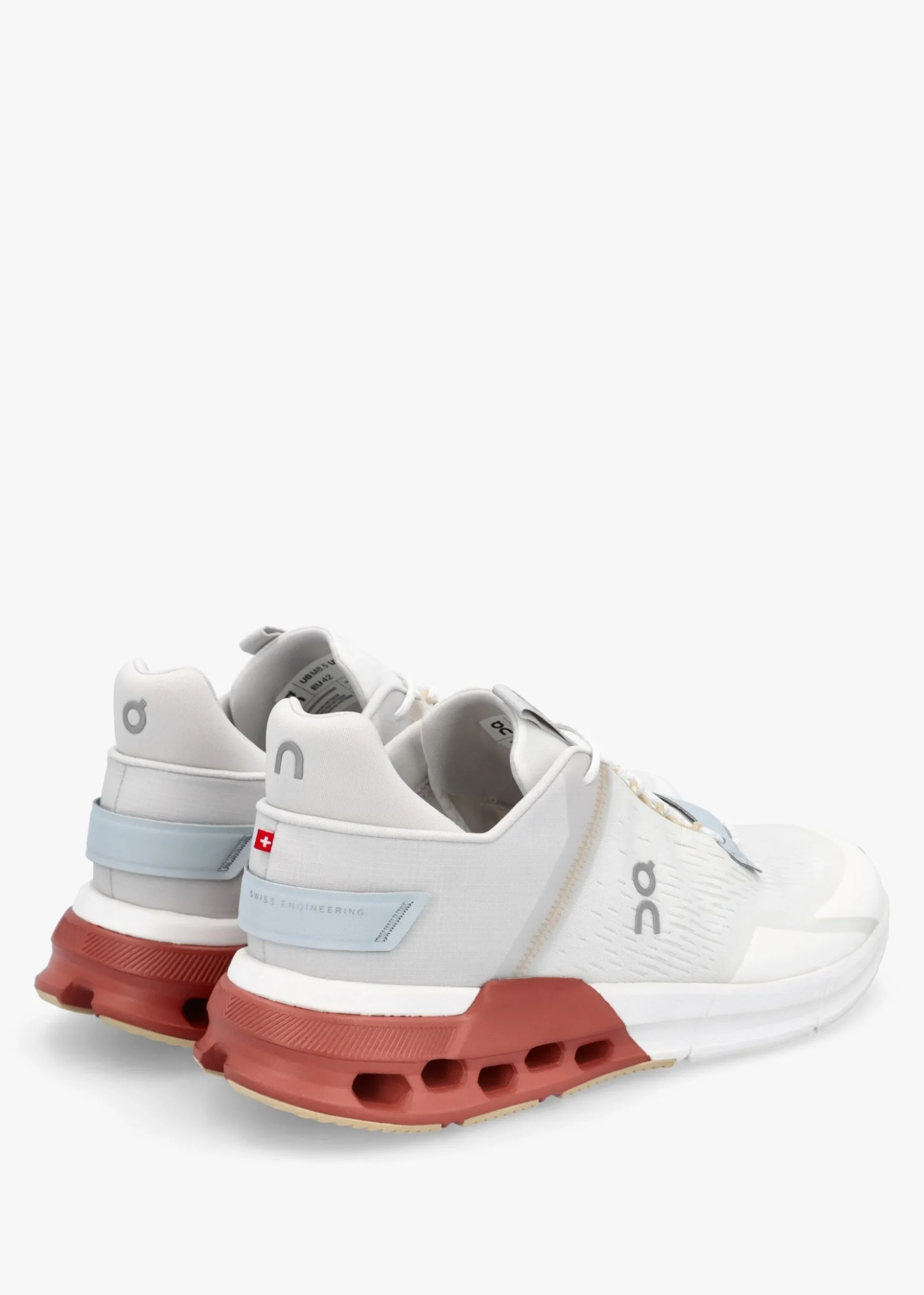 Men’s Cloudnova Flux Undyed White Auburn Trainers