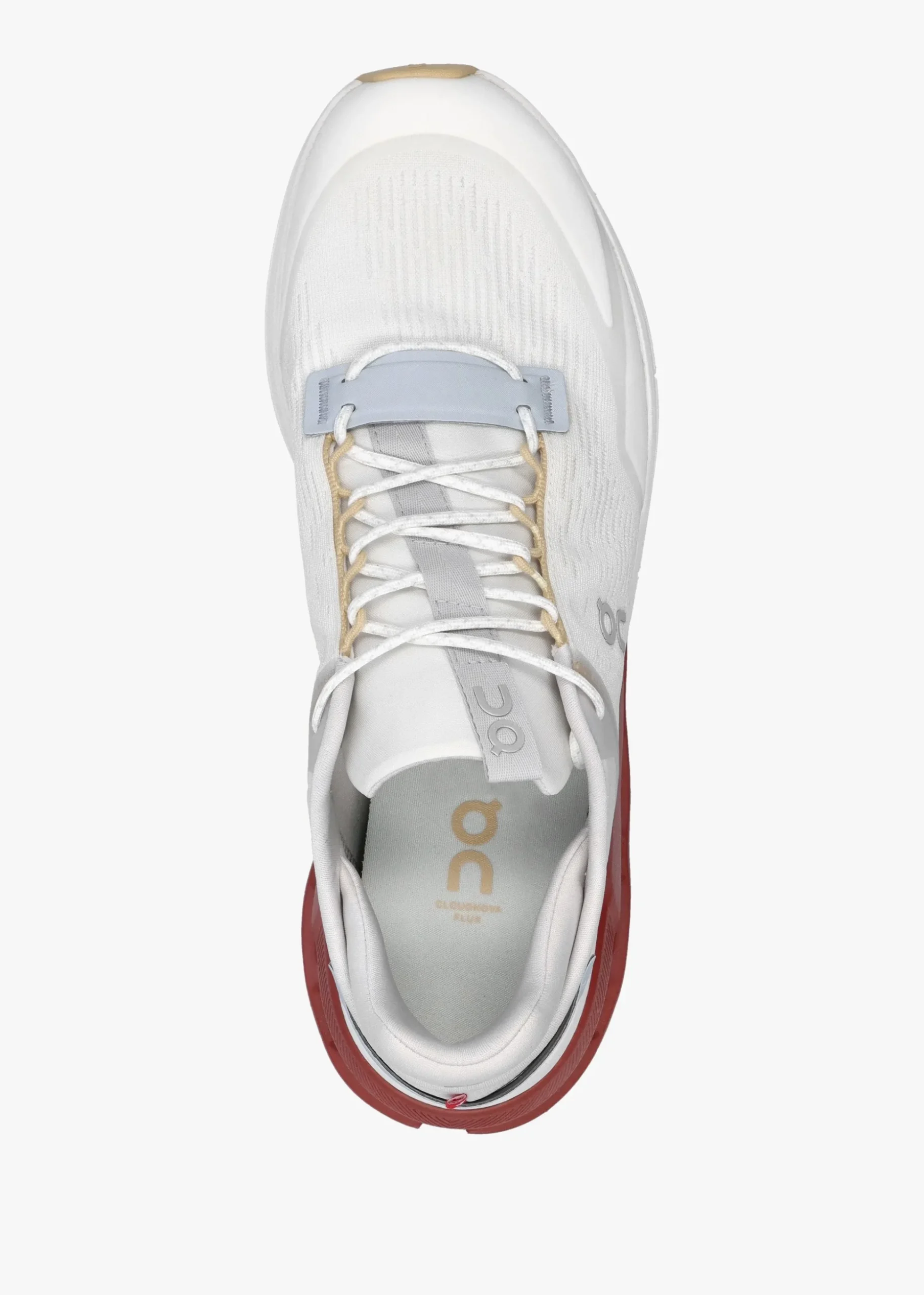 Men’s Cloudnova Flux Undyed White Auburn Trainers