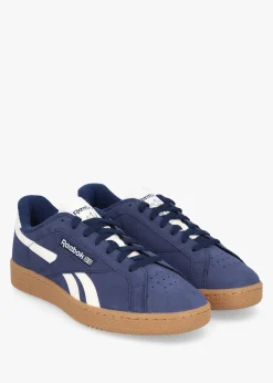 Men's Club C Grounds Vector Navy Chalk Gum Suede Tennis Trainers