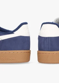 Men's Club C Grounds Vector Navy Chalk Gum Suede Tennis Trainers