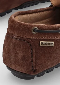 Men’s Courage Chocolate Suede Driving Shoes