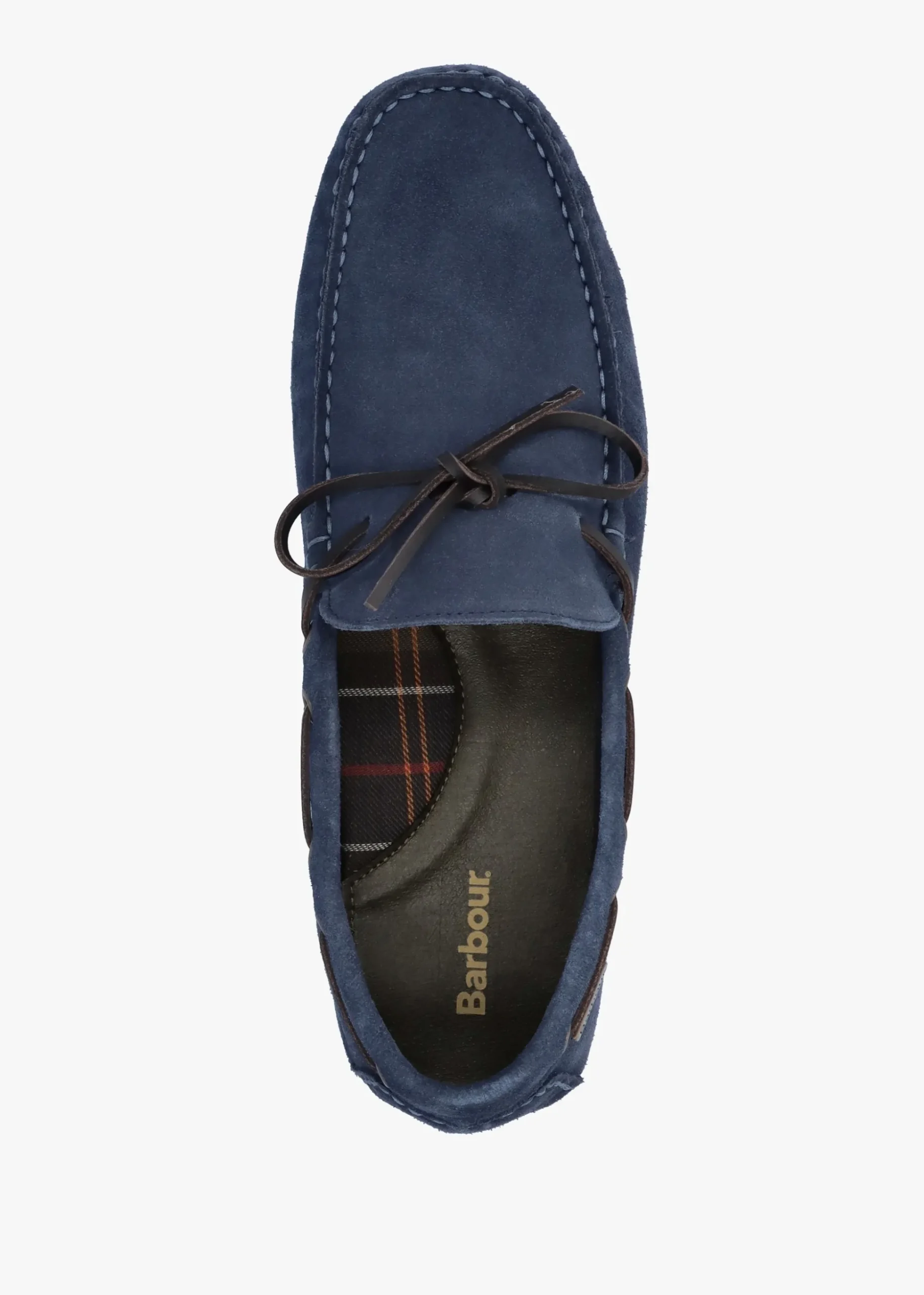 Men’s Courage Shark Blue Suede Driving Shoes