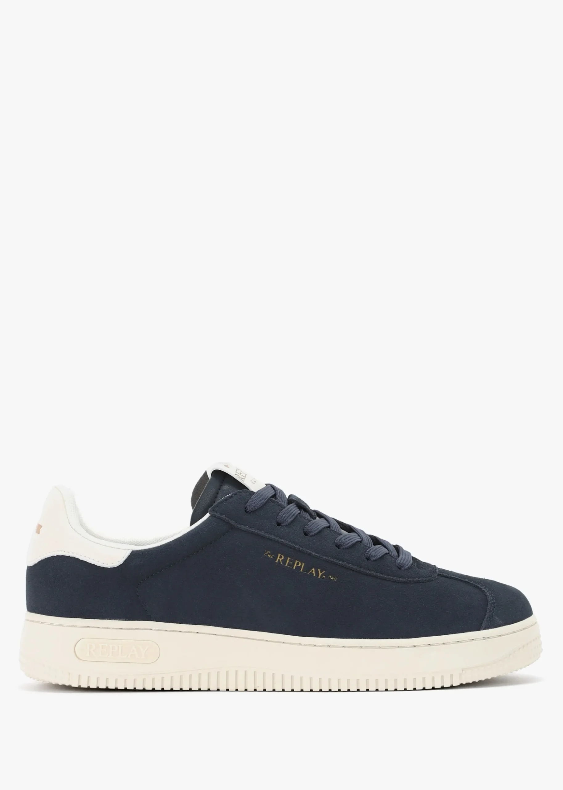 Men's Epic M Navy Suede Trainers
