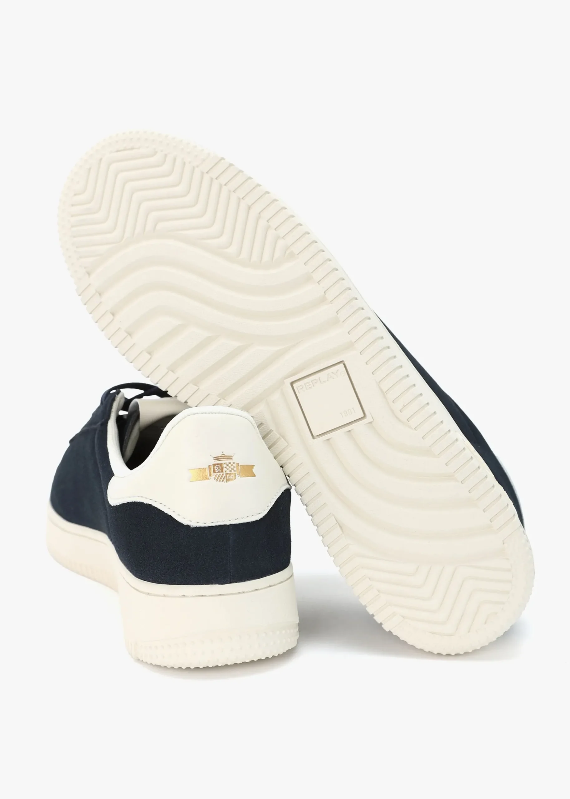Men's Epic M Navy Suede Trainers