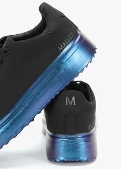 Men’s GRFTR Lite Black Iridescent Dip Trainers