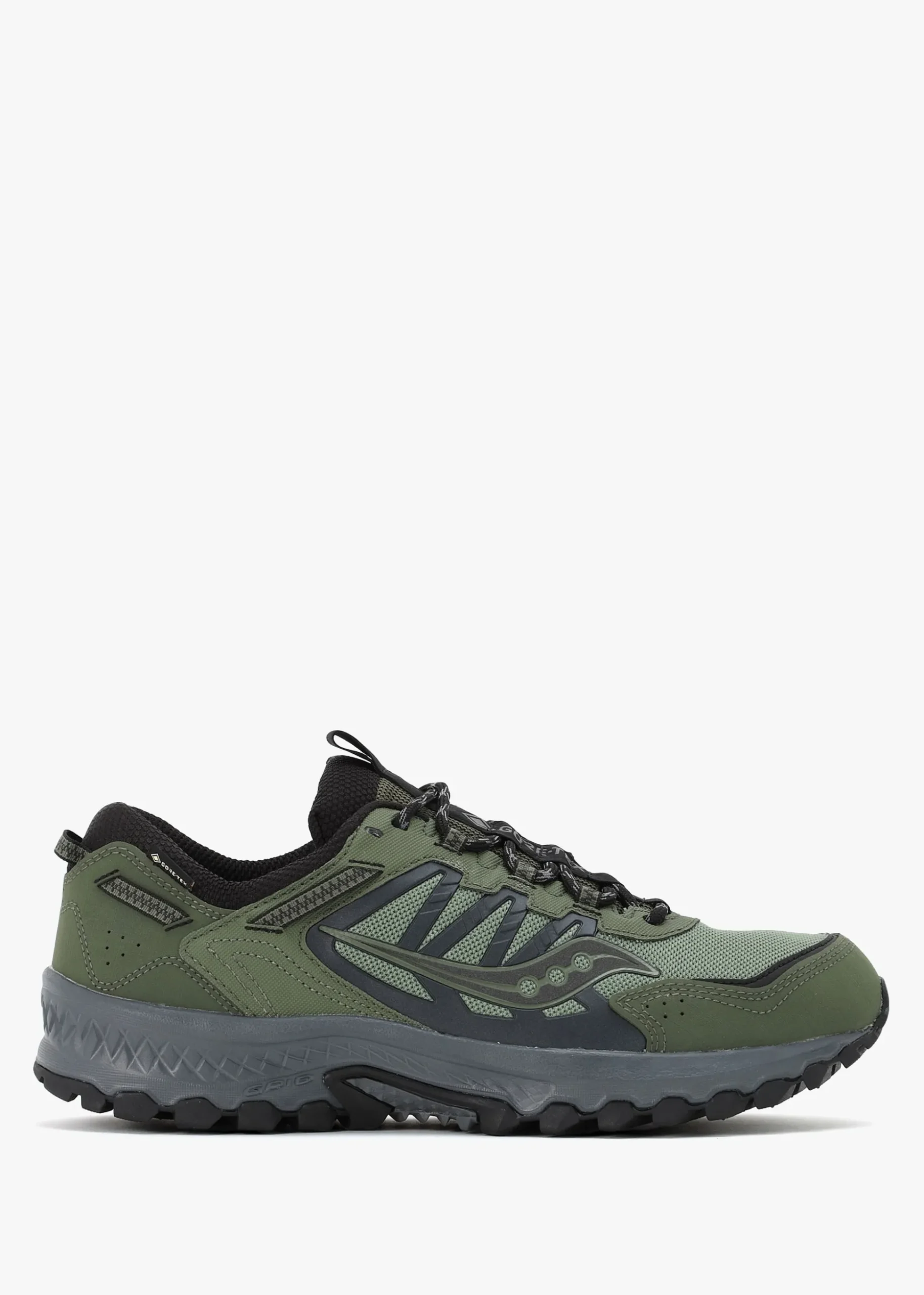 Men's Grid Peak GTX Forest Black Trainers