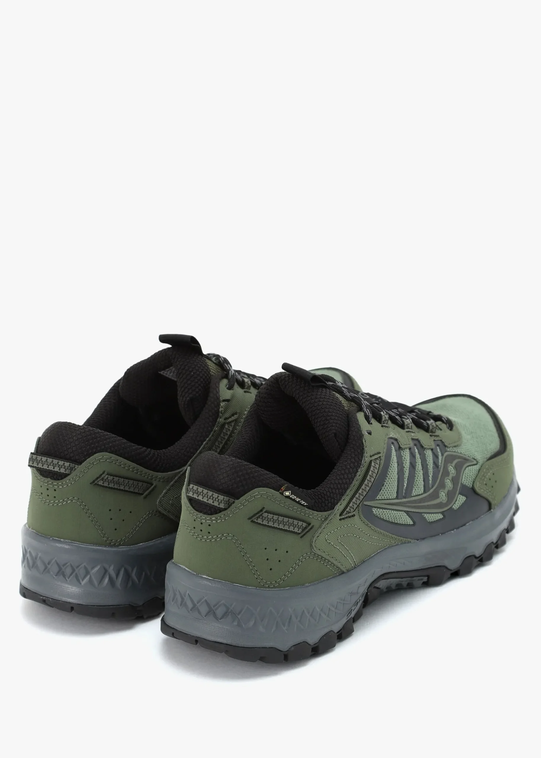 Men's Grid Peak GTX Forest Black Trainers