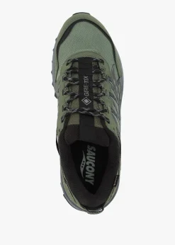 Men's Grid Peak GTX Forest Black Trainers