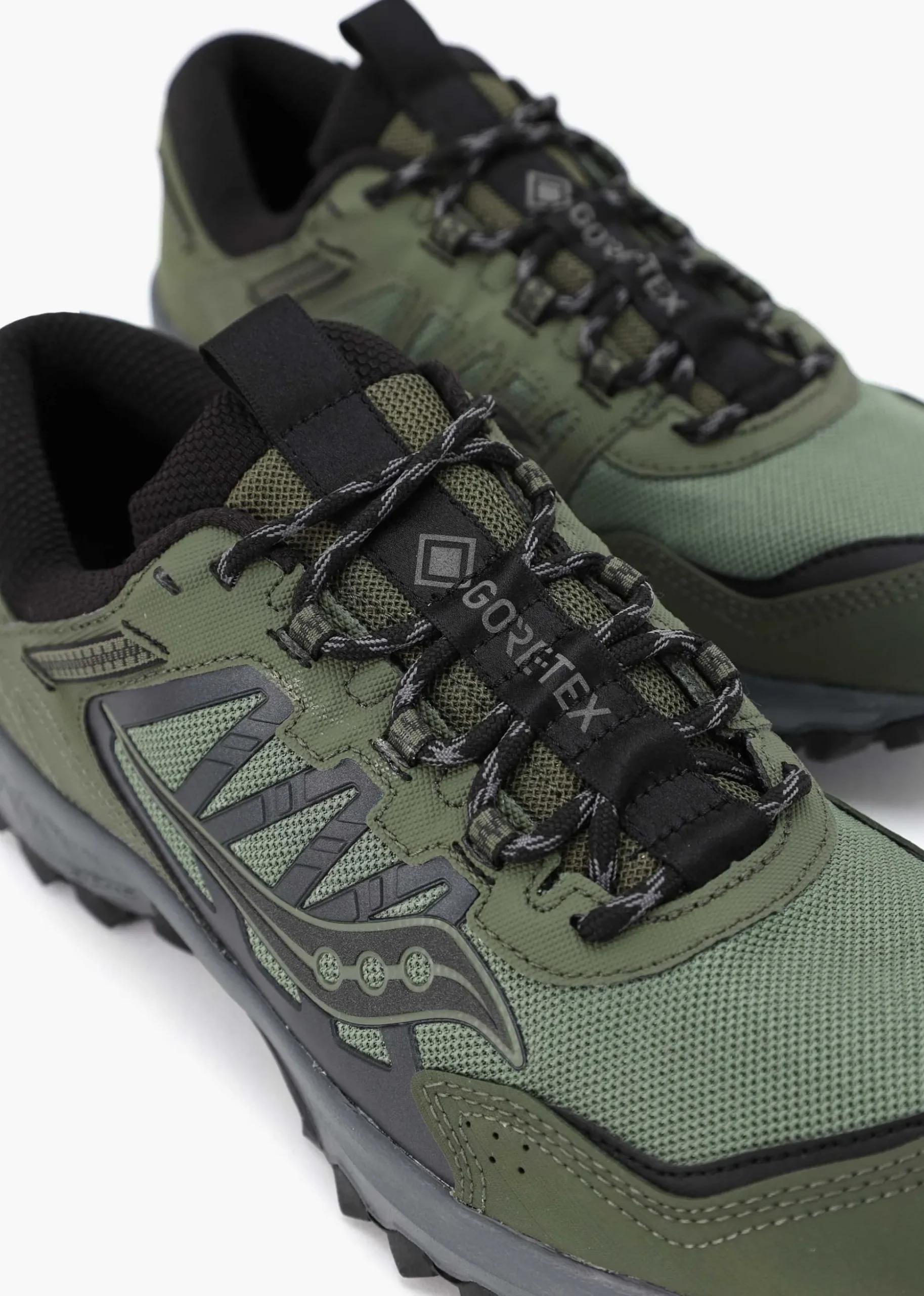 Men's Grid Peak GTX Forest Black Trainers