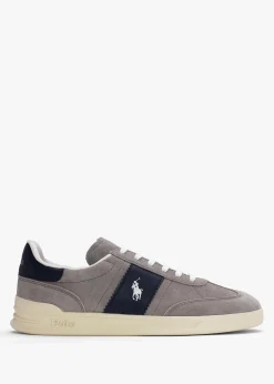 Men’s Heritage Aera Grey & Navy Suede Trainers