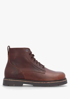 Men’s Highwood Chocolate Leather Lace Up Ankle Boots