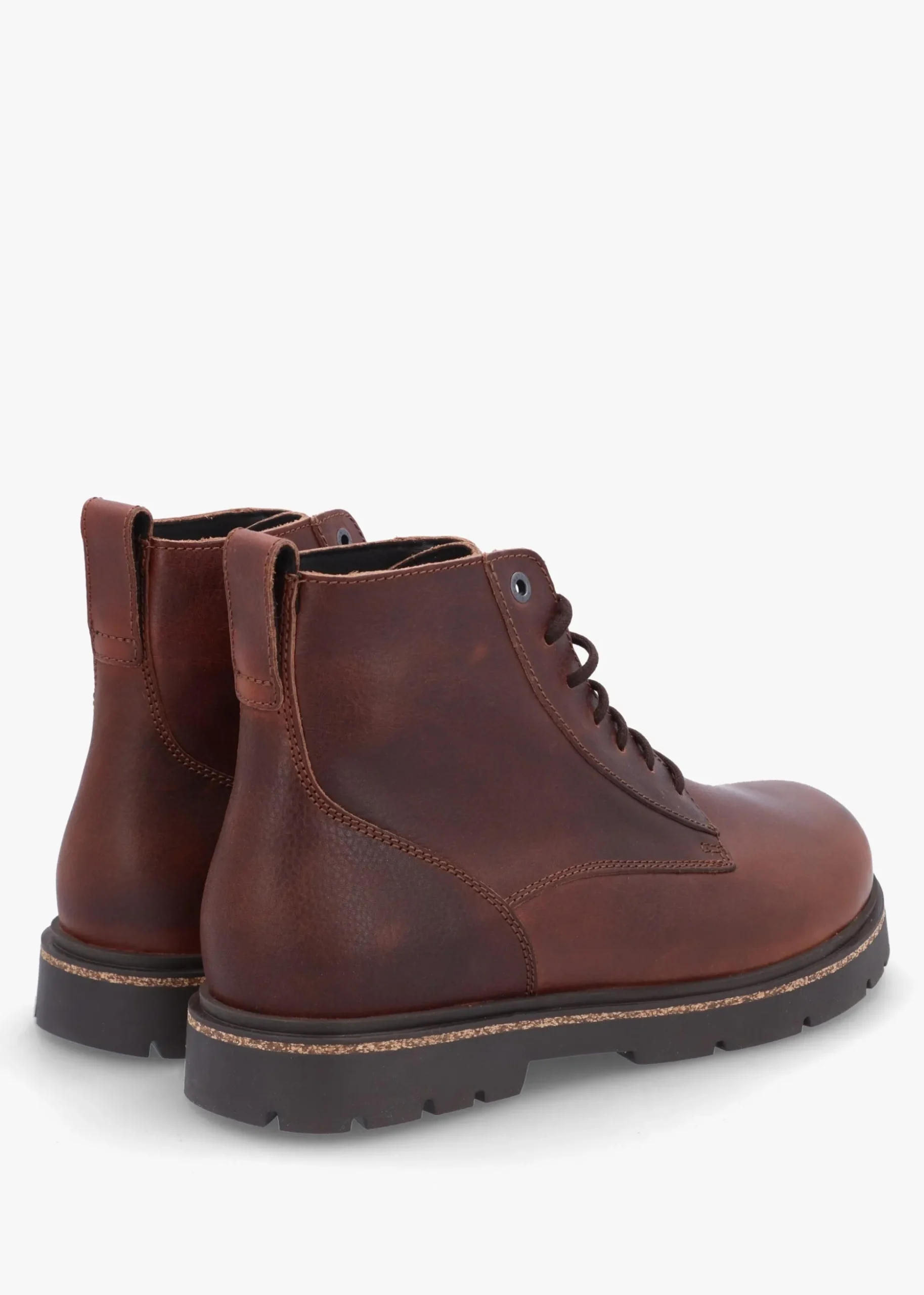 Men’s Highwood Chocolate Leather Lace Up Ankle Boots