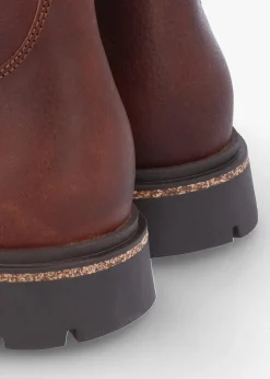 Men’s Highwood Chocolate Leather Lace Up Ankle Boots
