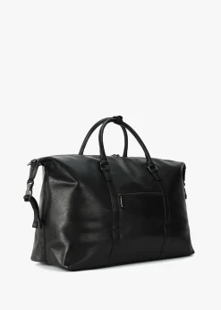 Men’s Infinity Nero Pebbled PU Duffle Bag