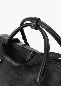 Men’s Infinity Nero Pebbled PU Duffle Bag