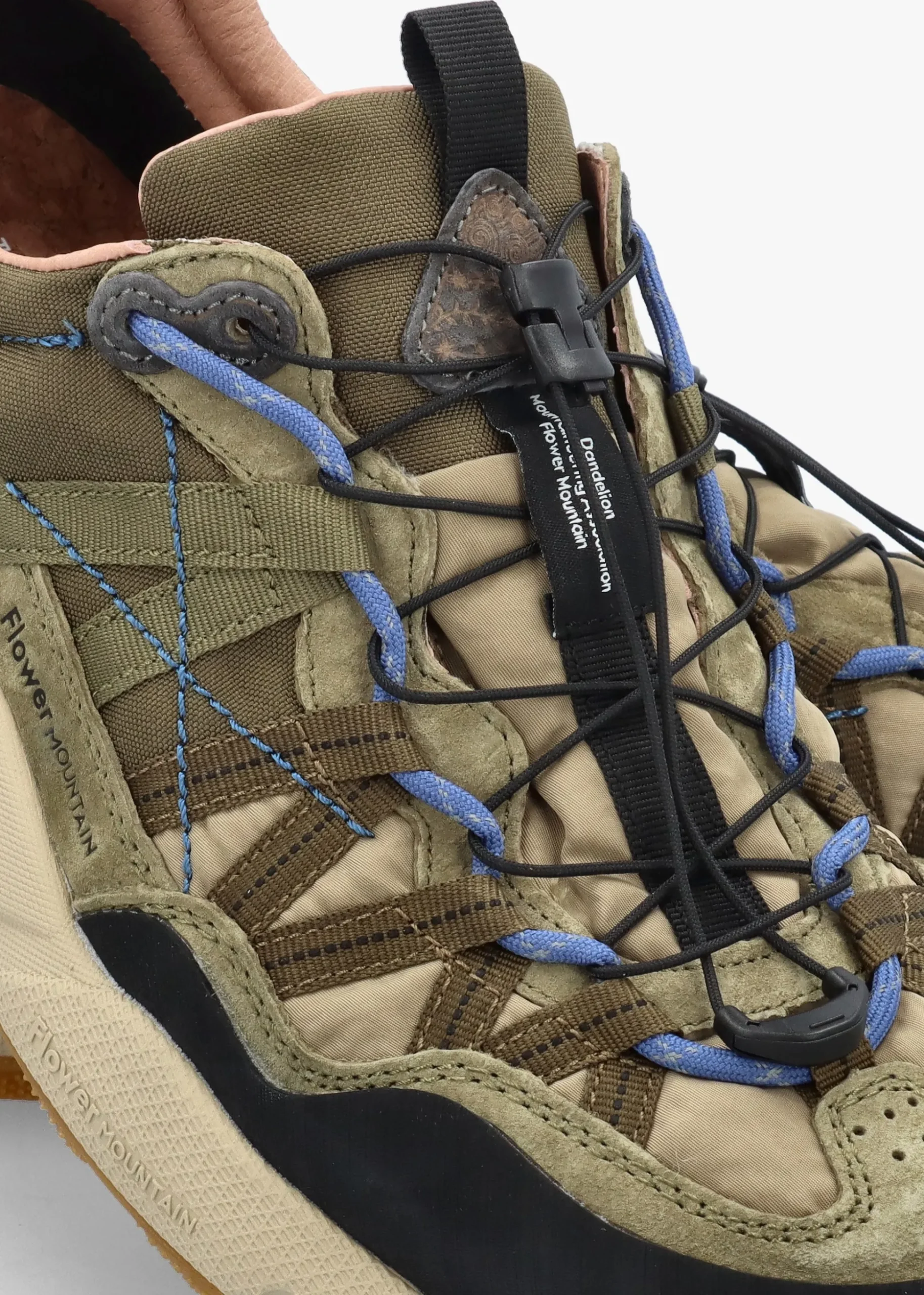 Men’s Iwano II Uni Light Brown Taupe Suede Technical Fabric Trainers