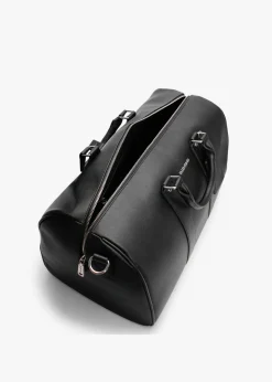 Men’s Marnier Black Duffer Weekend Bag