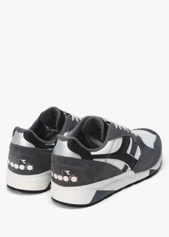 Men's N902 Sky Blue Diamond Gray Suede Trainers