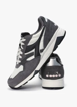 Men's N902 Sky Blue Diamond Gray Suede Trainers