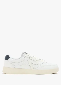 Men’s Oyzone Action White Leather Trainers
