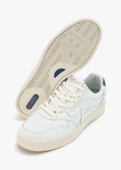 Men’s Oyzone Action White Leather Trainers