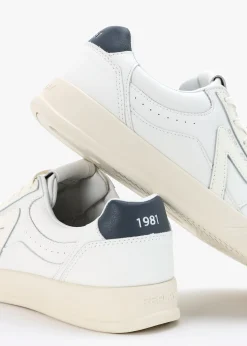 Men’s Oyzone Action White Leather Trainers