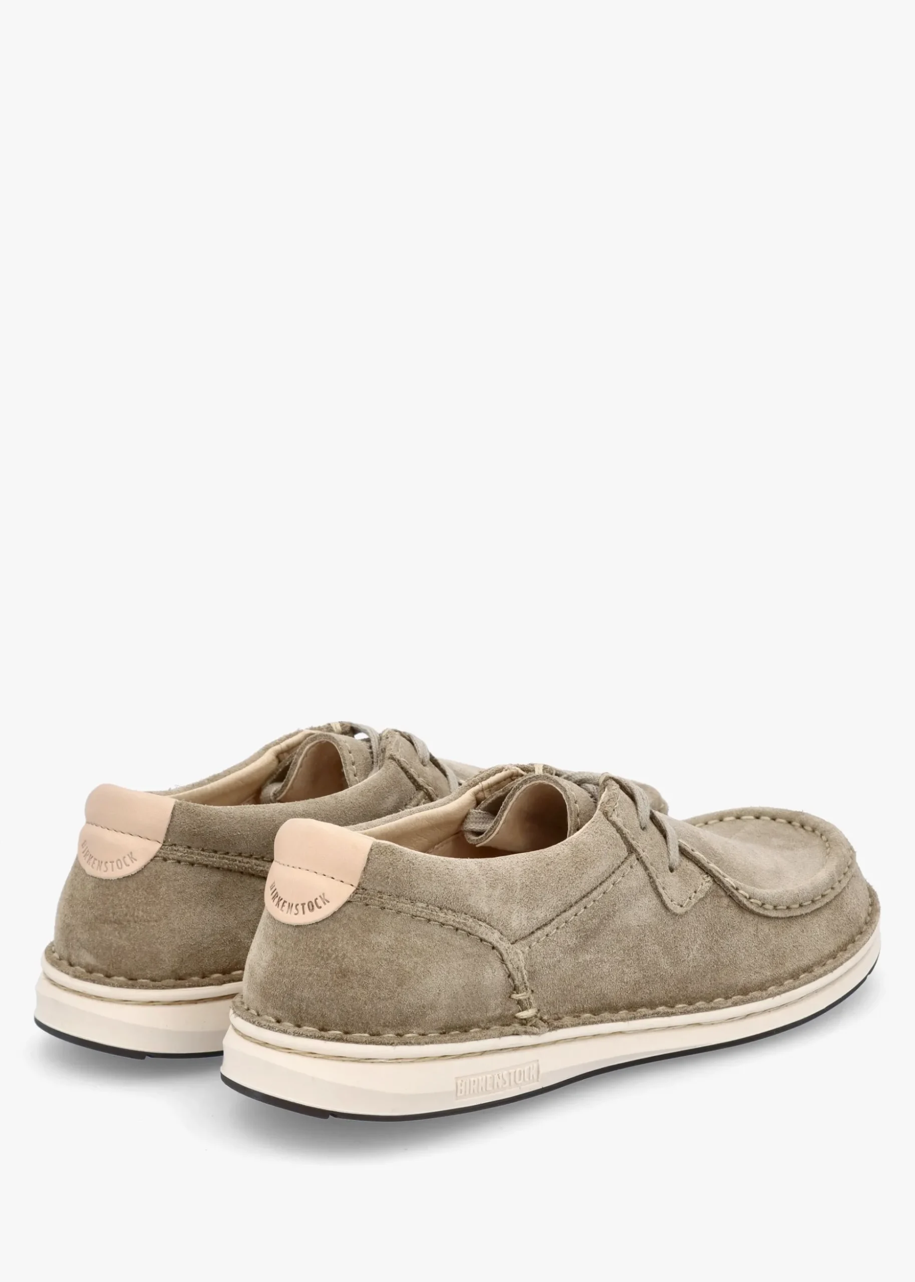 Men's Pasadena Taupe Suede Moccasins