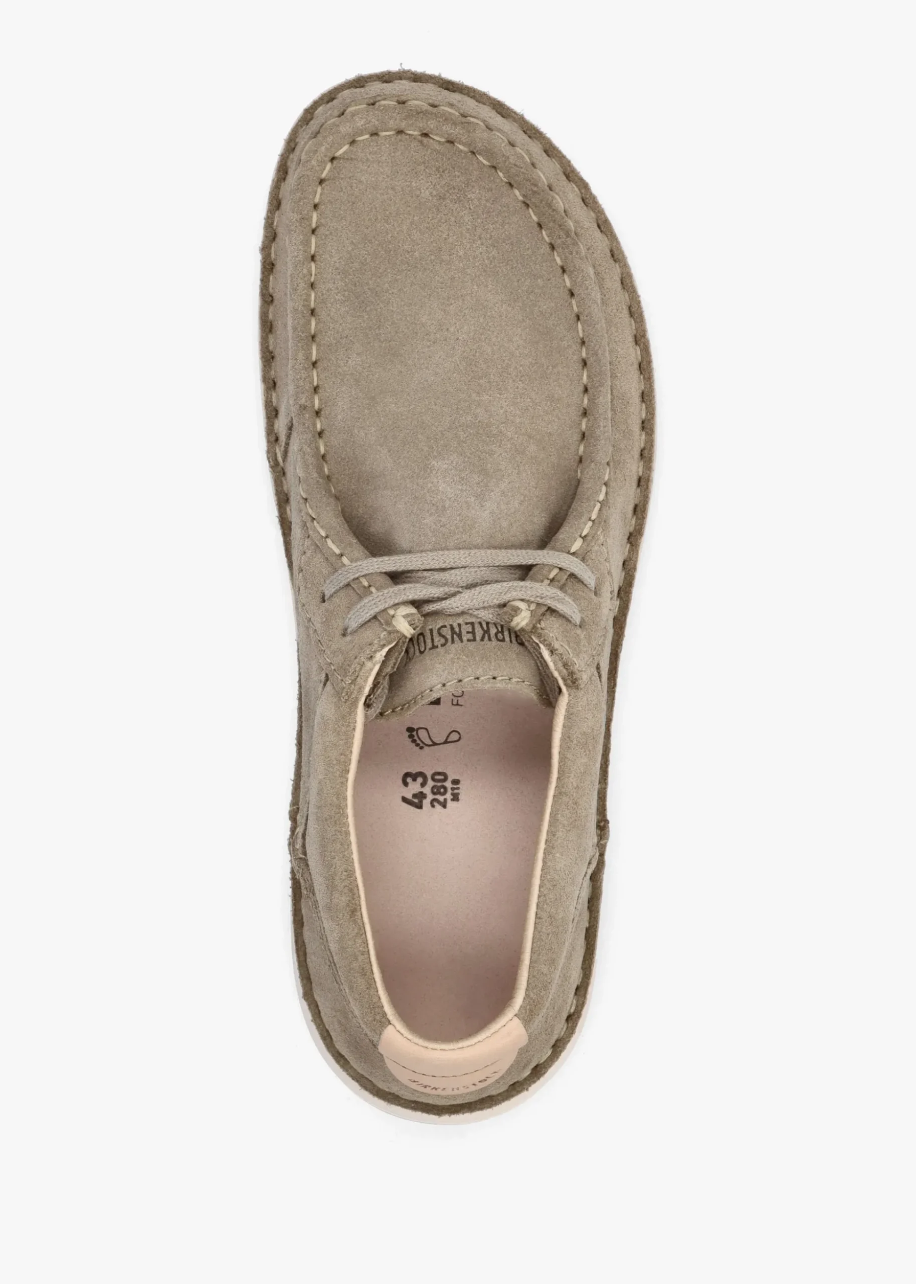 Men's Pasadena Taupe Suede Moccasins