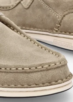Men's Pasadena Taupe Suede Moccasins