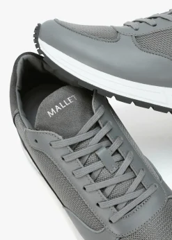 Men’s Popham Lite Grey Silver Trainers