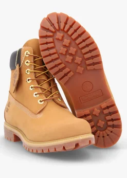 Men’s Premium 6 Inch Yellow Black Waterproof Boots