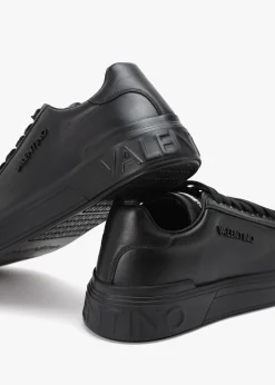 Men's Ray Black Leather Trainers