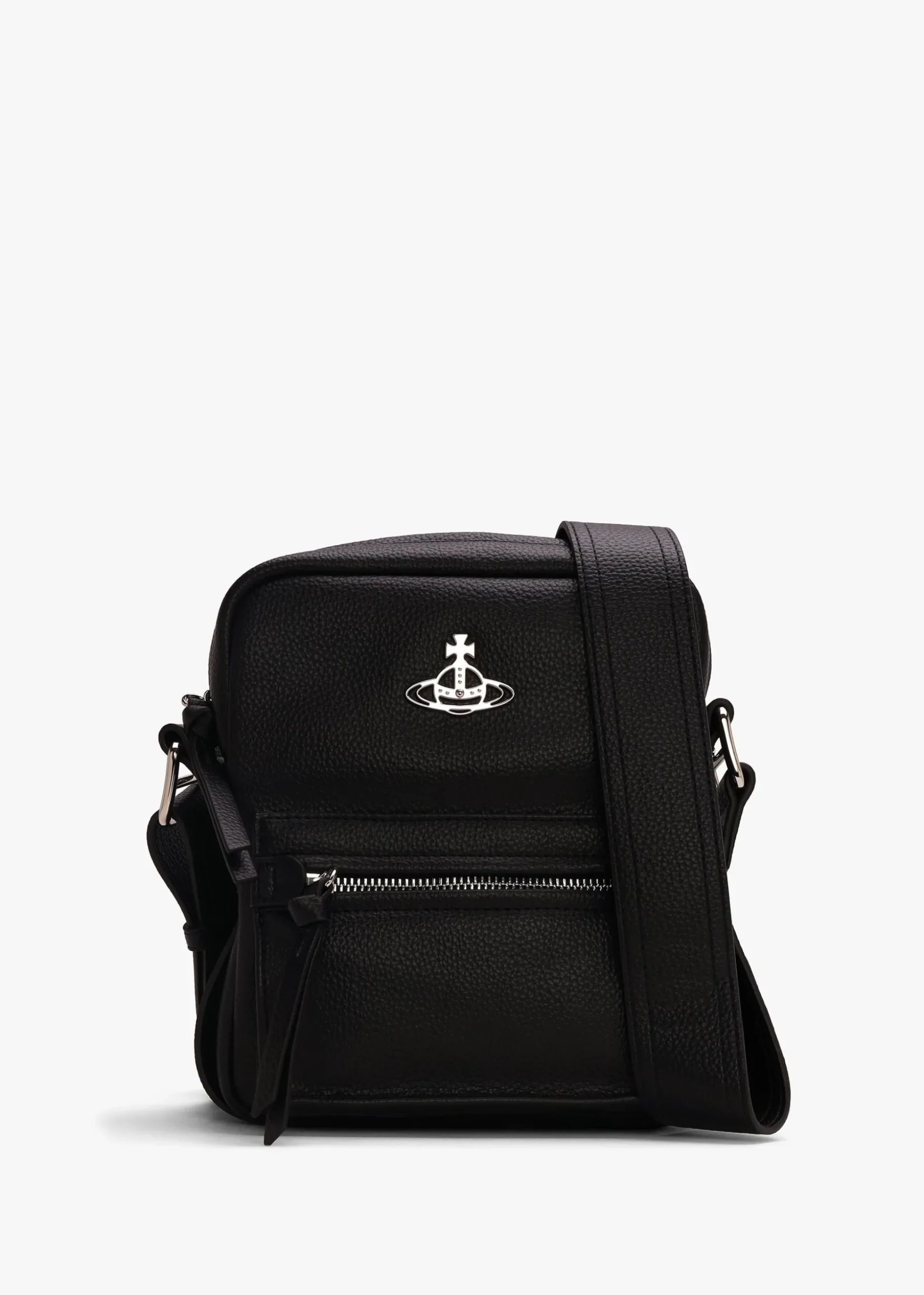 Men's Small Jackson Black Cross-Body Satchel Bag