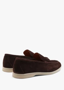 Men’s Soro Brown Suede Loafers