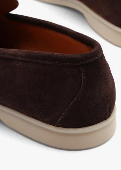 Men’s Soro Brown Suede Loafers