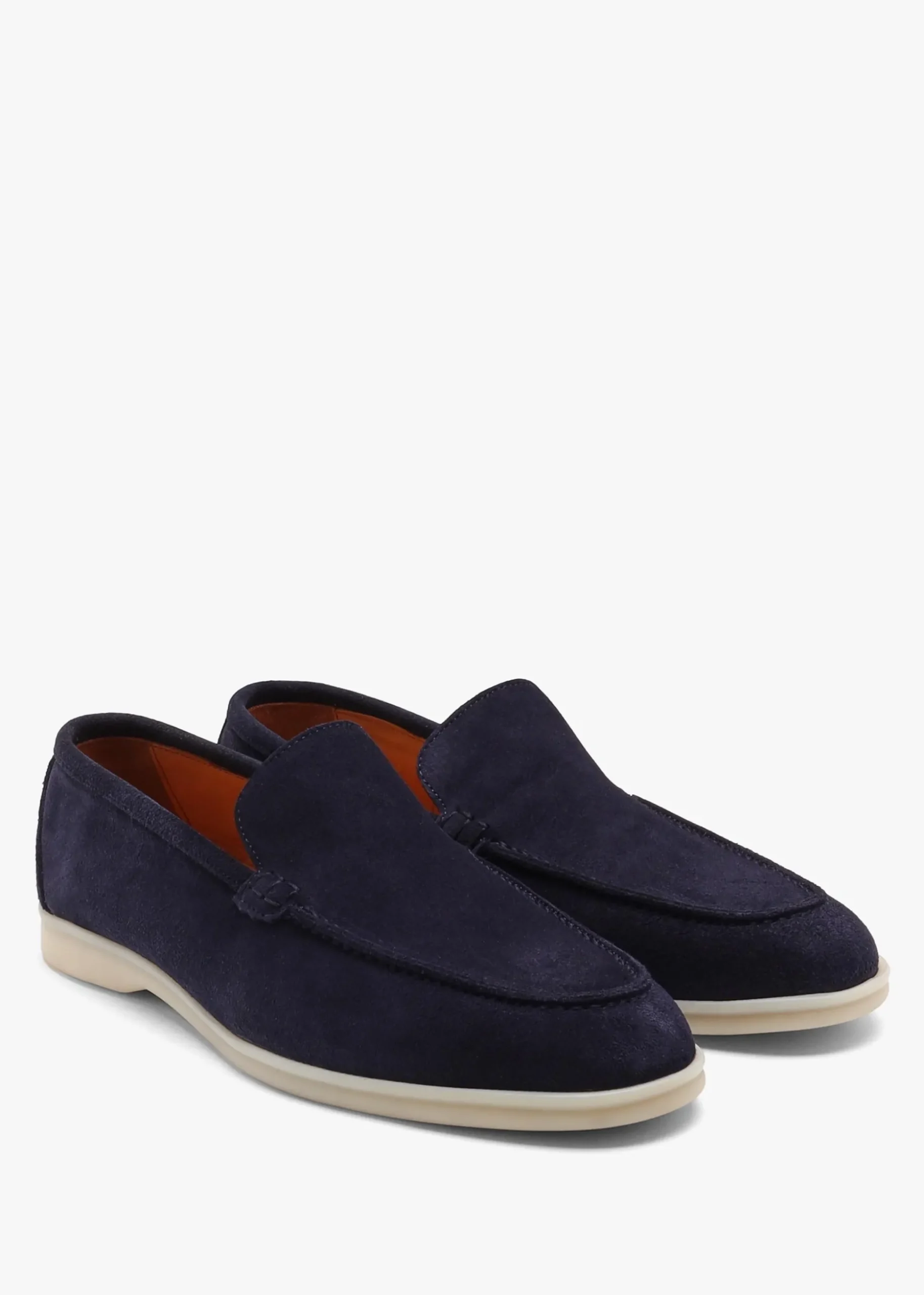 Men’s Soro Navy Suede Loafers